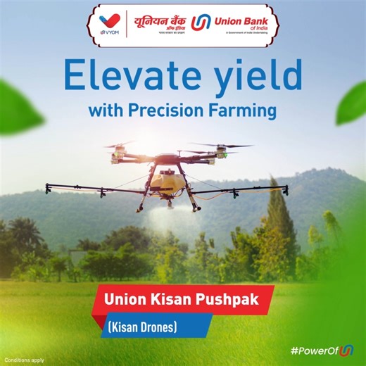 23K views · 594 reactions | Experience new-age farming with Union Kisan Pushpak and avail interest subvention and credit guarantee benefits under the Agriculture Infrastructure Fund Scheme. Know More: https://bit.ly/KisanPushpak Apply Now: https://bit.ly/3Npjb47 #UnionBankOfIndia #GoodPeopleToBankWith #PowerOfU | Union Bank of India | Facebook