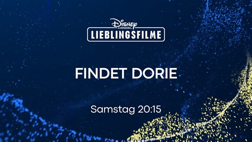 FINDET DORIE Samstag 20:15 Uhr im Disney Channel im Free-TV.