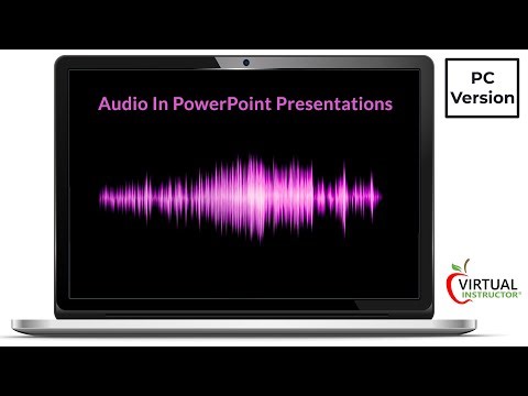 How to Use Audio in PowerPoint Presentations PC Version