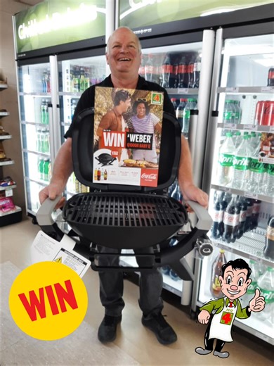 ⭐️ In Store Competition ⭐️ Start the fast approaching new year off right by winning yourself a Webber Baby Q (worth $449!) thanks to our mates at Coca-Cola 🥤 Purchase any 2x 1.5L Coca Cola products ✍️ Fill out the entry form & Pop your entry in the allocated box Competition closes Sunday 4th January 2025, winner will be drawn Monday 5th & contacted directly by phone so make sure we can read your writing 😉 | Four Square Rosebank