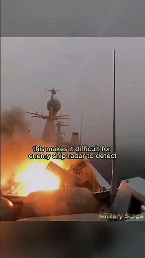 FLYING AT ONLY 2 METERS! The Secret to the HARPOON Missile Avoiding Enemy Radar! #military #shorts