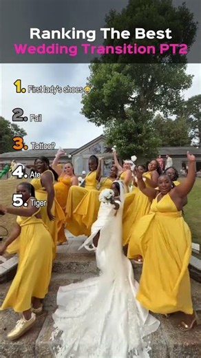 Ranking Best WEDDING TRANSITION PT2