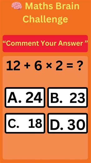 Simple Maths Quiz Challenge | Can You Solve It? 🤔