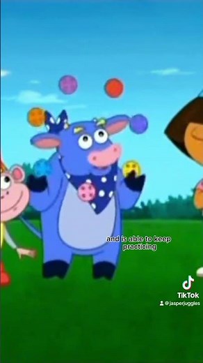 SWIPER SWIPES BENNY'S JUGGLING BALLS ?!?! #shorts