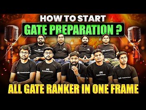 How To Start GATE Preparation? | GATE Exam Preparation Strategy | GATE Exam Roadmap