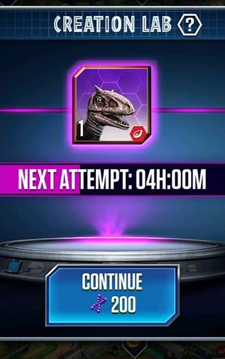 CARNORAPTOR UNLOCKED | JURASSIC WORLD THE GAME