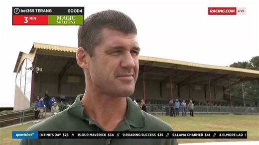 "Bugger me dead, I'm driving home and I said to the old man 'I reckon I've got a horse in today at Terang.'" Warrnambool royalty Jonathan Brown has made a pitstop at Terang & what an absolute character 😂 | Racing.com