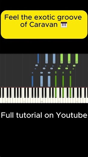 Duke Ellington - Caravan - Jazz Piano Tutorial