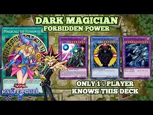 Dark Magician Forbidden Power - The Secret Deck Nobody Uses | Yu-Gi-Oh! Master Duel