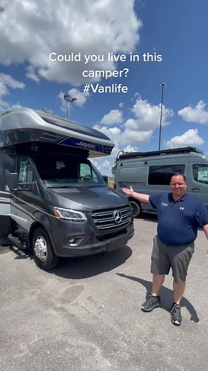 Could you live in the camper van? #vanlife #RV #mattsrvreviews #campinglife #rvlife #RVReview #camping #rvtiktok #rvs #glamping #rvliving #Motorhome #rvlifestyle #vanlifetravel #livinginavandownbytheriver #classb
