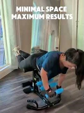 Squat Machine Roman Chair | Full Body Workout in Tiny Space