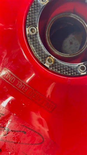 Well this was pretty severely rusted ..We used vinegar a proper cleaning kit as well was it worked it still did not get rid of most of the rust..it still was heavily rusted so we tried Coca-Cola. Unbelievable it actually worked.. #cocacola | S&R PRO Motorcycles & dyno tuning & turbocharging