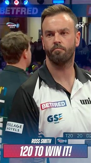 120 to win the MATCH! 👏 | 2026 Betfred World Matchplay