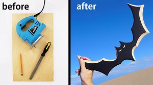 How to make Batman boomerang that flies perfectly