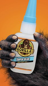 22K views · 133 reactions | Its high strength and quick set time make Gorilla Super Glue the go-to adhesive for a variety of household projects. Gorilla, Of Course! | The Gorilla Glue Company | Facebook
