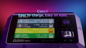 GoolRC Q200neo AC/DC Multi-Function Smart Charger, Lipo Battery Balance Charger Discharger AC 200W DC 400W 10A for 1-6S LiPo/Life/LiIon/LiHV, 2-15S NiMH/NiCd, 3S/6S/12S Pb Batteries