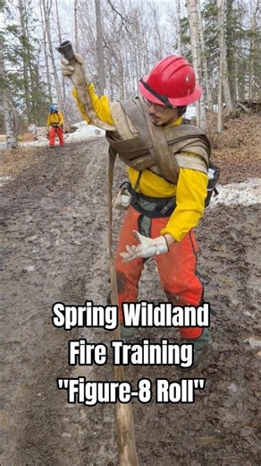 "Figure-8 Roll" aka "Butterfly Hose Load" - Spring Wildland Fire Academy