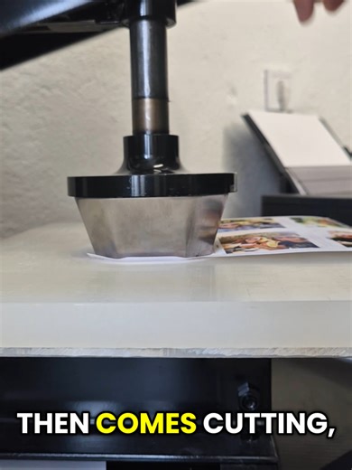 This is the reality behind producing photo magnets. Not everything is perfect, but the standard has to be. The small details make the difference between an ordinary product and one the customer remembers. First and foremost, this is a business, not a hobby. The market does not reward mediocrity. If we want to stay relevant and succeed, we have to deliver quality — every single day, with every single order. #photomagnets #smallbusiness #magnetmaker #intomagnet #DIY