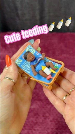 Tiny Disney Baby + Bottle Feeding! 🍼💕
