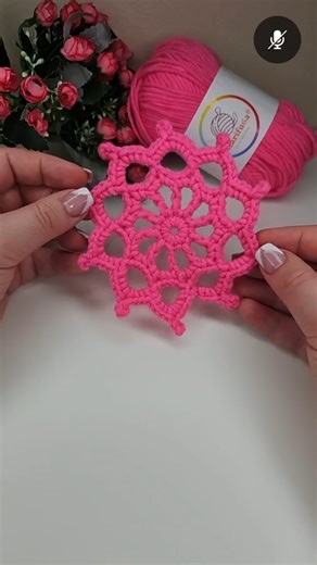 😍How to crochet doily 🌸 #crochet #howto #MadeInUSA #crocheting | Crochet&Knitting by marifu6a