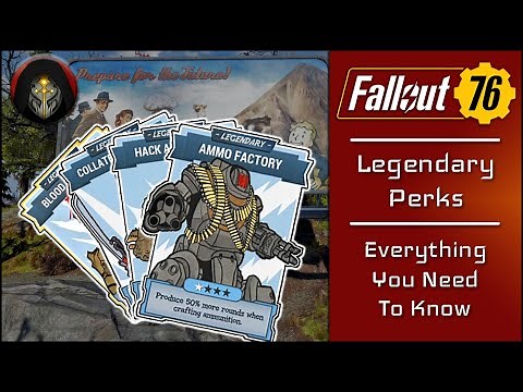 FALLOUT 76 | Getting Started With Legendary Perks