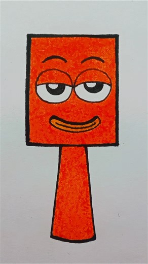 Sprunki Oc Rectangle Drawing from Save the Shapes #sprunki #incredibox #incrediboxsprunki