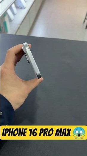 iPhone 16 Pro Max 🤍 WHITE TITANIUM HANDS-ON | Cleanest iPhone EVER? 😱