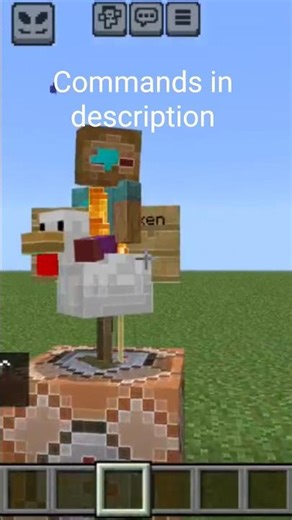 How to Summon Chicken Jockey in Minecraft Bedrock Edition using Commands