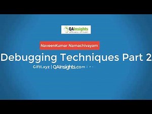 Learn LoadRunner Series - #23 - Debugging Techniques Part 2
