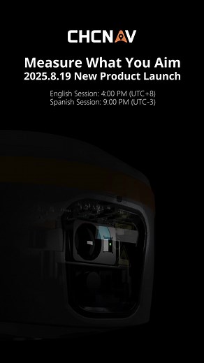 📡 What does a truly useful laser RTK look like? Meet the CHCNAV i85 Laser IMU-RTK GNSS – where GNSS meets laser. 🎥 Live Launch Event: Discover how to Measure What You Aim! 📅 Aug. 19 – 4:00 PM (UTC 8) / 9:00 PM (UTC-3) 🌍 Languages: English / Español 📺 Join us on YouTube | LinkedIn #CHCNAV #i85 #i85RedefinesLaserRTK #LaserRTK #SurveyingInnovation | Chcnav Gnss