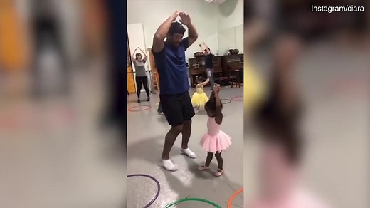 Ciara shares video of Russell Wilson dancing with daughter