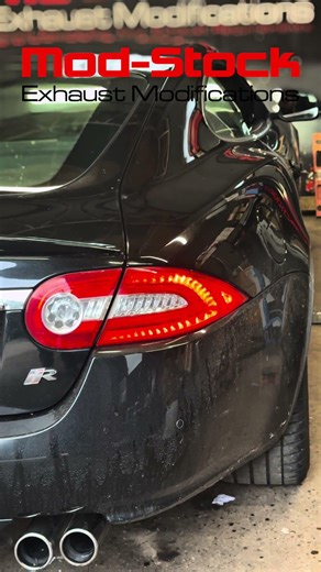 Today’s Sound Clip!! Supercharged 5.0 v8 XKR in for our Back Box Mod