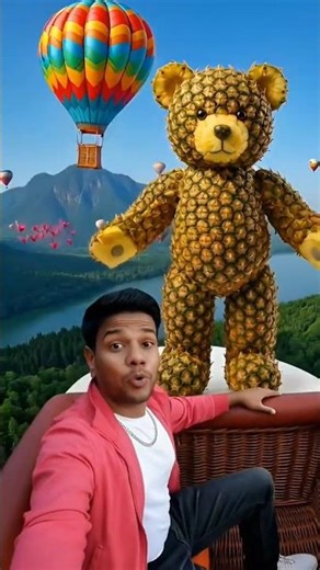 “Episode 47: Teddybear ने समोसा से River Fishing की 😂 #teddybear”