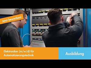 Ausbildung als Elektroniker (m/w/d) für Automatisierungs- und Systemtechnik || SCHARR