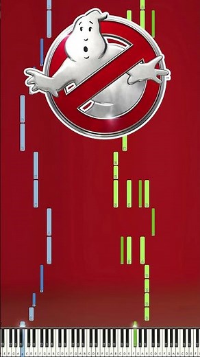 Ghostbusters Theme - Piano