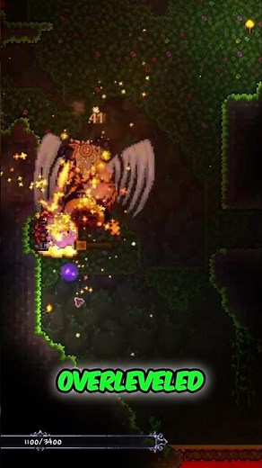 Epic Queen Bee Boss Fight: Volcano Weapon Meltdown! (Terraria)