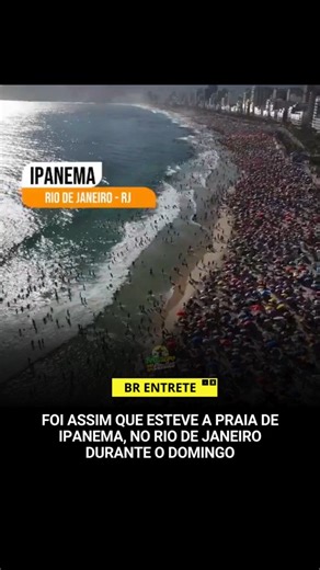 Brasileiro Não Tem Limites on Instagram: "O domingo em Ipanema foi nesse nível: não sobrava espaço nem para o protetor solar! 🏖️🔥 O Rio de Janeiro entregou tudo no calor e a areia virou um verdadeiro formigueiro humano. 🤯🌊 Você prefere o fervo assim ou foge para uma praia deserta? 🤔 Siga: @brasileironaotemlimites agora mesmo para + conteúdos! ✅ Mod - Lean J. Créditos: DM #rio #ipanema #rj #verão #praia"