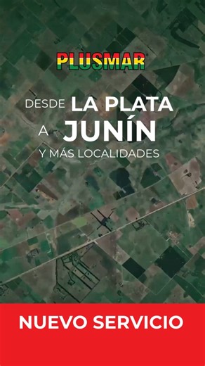 Transportes Plusmar on Instagram: "Felices de anunciar un NUEVO SERVICIO desde la ciudad de LA PLATA hacia los siguientes destinos: LUJAN - MERCEDES - SUIPACHA -CHIVILVOY - CHACABUCO - JUNIN - LINCOLN - PINTO - AMEGHINO - ROBERT Sumate a nuestra web 👇 www.plusmar.com.ar Y comprá tus próximos pasajes!! 🚍 BIENVENIDOS!!! 👋 #viajarconplusmar #BuenosAires #PlusmarPetFriendly #ponemostussueñosenmovimiento"