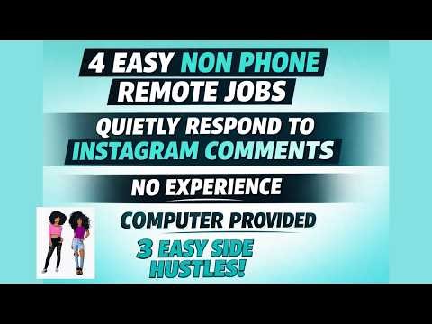 No Calls, No Stress 💻 4 Quiet Remote Jobs Responding to Comments From Home