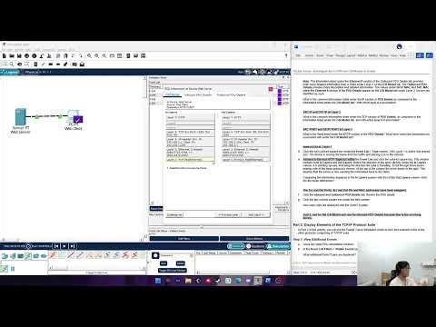 lab2: 3.5.5 Packet Tracer - Investigate the TCP-IP and OSI Models in Action