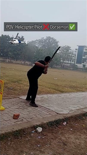 Pilot banne ke liye Doraemon banna padega lagta hai 😅 #shortsfeed #cricket