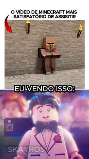 O VÍDEO MAIS SATISFATÓRIO de MINECRAFT! 🔥🗿 #ultra