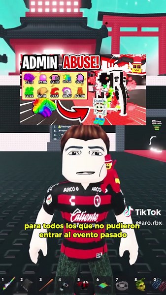 Horarios de Admin Abuse en Roblox - Octubre 2023