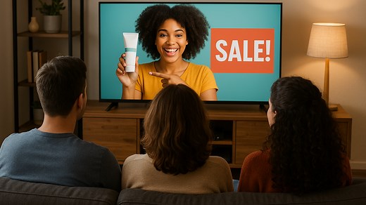 How many ads does each streaming service show?