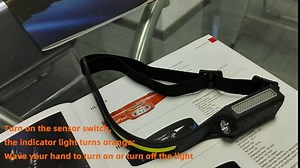 SuperFire Headlamp Rechargeable, led headlamp with Motion Sensor 230°,5 Modes Head Light for Running Outdoor Hiking,Camping Headlamps for Adults