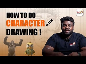 How to Draw Character Step by Step | Easy Character Drawing Tutorial