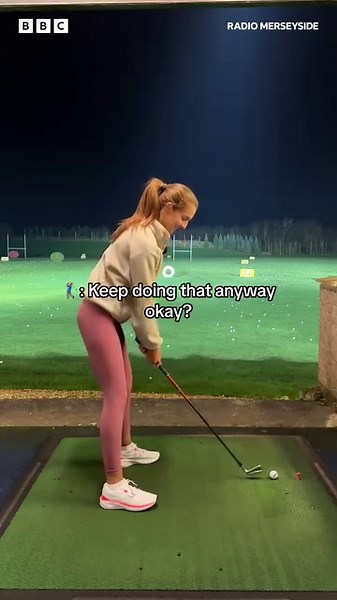Moment professional golfer Georgia Ball was approached by a man she didn't know with some golfing 'tips'. More on BBC Sounds: https://bbc.in/3OTXSJE 📸Georgiagolfcoach | BBC Merseyside