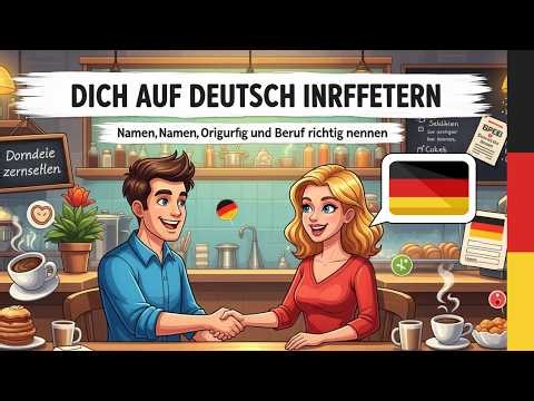 German Speaking Practice: How to Introduce Yourself in German Easily 🇩🇪 | German Basics
