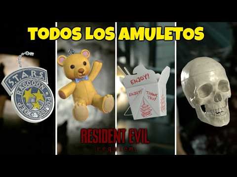 Resident Evil 9 Requiem - Todas las Ubicaciones de Amuletos de Armas