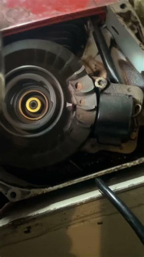 Timing light on a chain saw